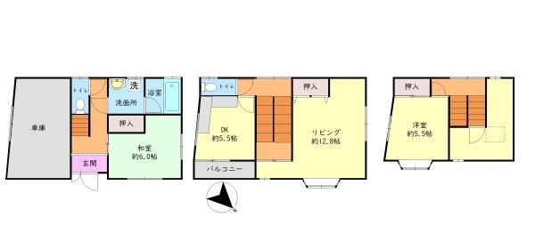 岸和田市池尻町の中古一戸建て