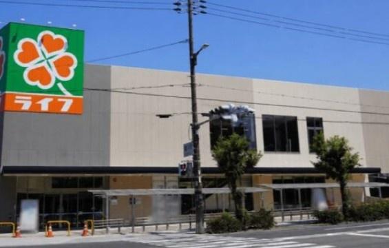 大阪市住吉区清水丘３丁目の土地(ライフ遠里小野店)