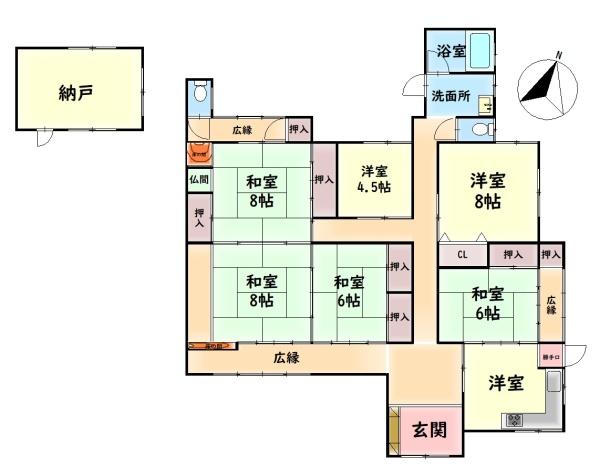 泉佐野市土丸の中古一戸建て