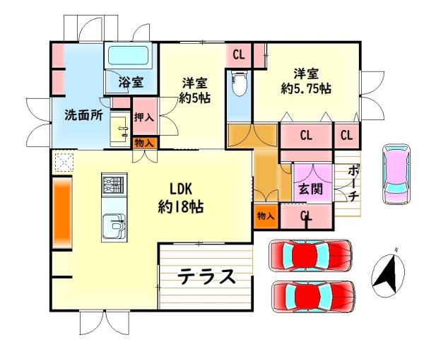 岸和田市岸の丘町１丁目の中古一戸建て