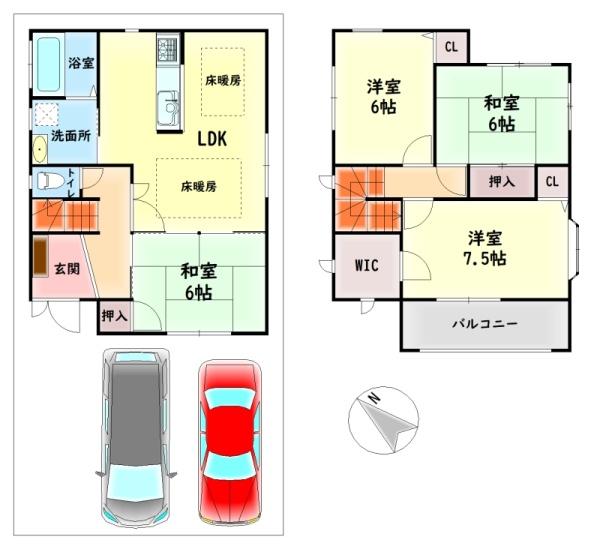 泉北郡忠岡町馬瀬１丁目の中古一戸建て
