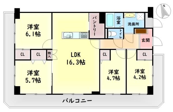 メゾンドール高石　中古マンション