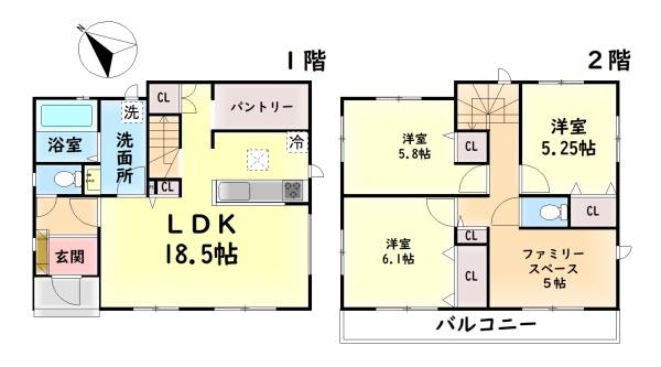 泉北郡忠岡町忠岡南２丁目の新築一戸建