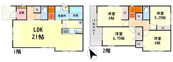 泉佐野市新安松２丁目の新築一戸建