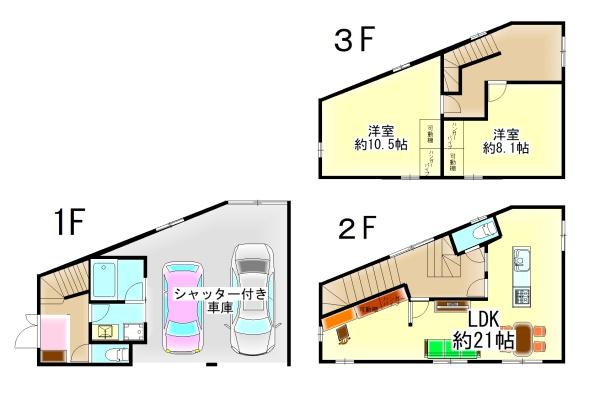 泉佐野市野出町の中古一戸建て