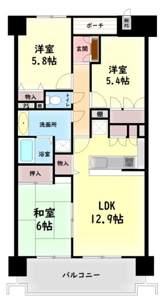 朝日プラザシティ・サザンパーク５番街Ｉ棟