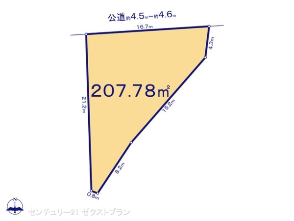 北群馬郡吉岡町大字小倉の売土地