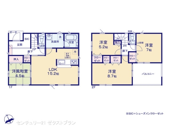 桐生市広沢町３丁目の新築一戸建