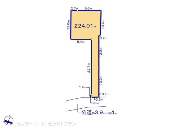 高崎市上佐野町の売土地