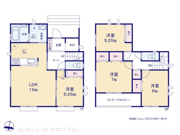 高崎市東貝沢町3丁目の新築一戸建て[156701-16724]【センチュリー21】