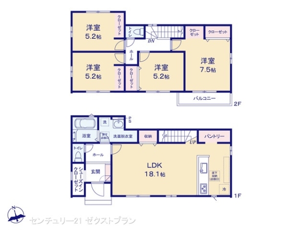 前橋市北代田町1期1号棟