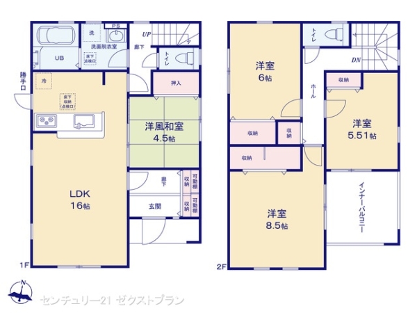 お取引中 伊勢崎市東小保方町の新築一戸建て[156701-16884]【センチュリー21】