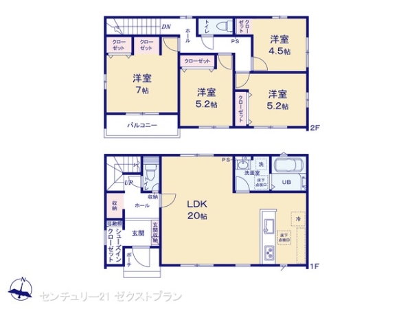 北群馬郡吉岡町1期2号棟