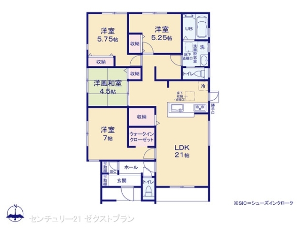 渋川市金井の新築一戸建