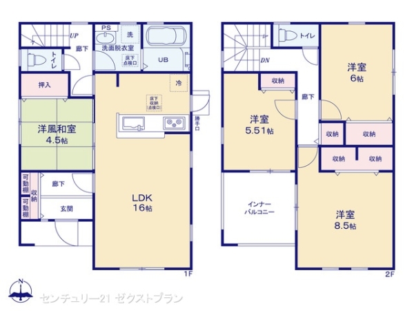 渋川市金井の新築一戸建