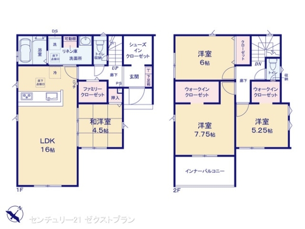 渋川市金井2棟1号棟