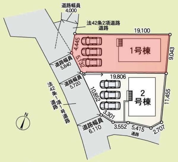 クレイドルガーデン前橋市粕川町女渕第３　１号棟
