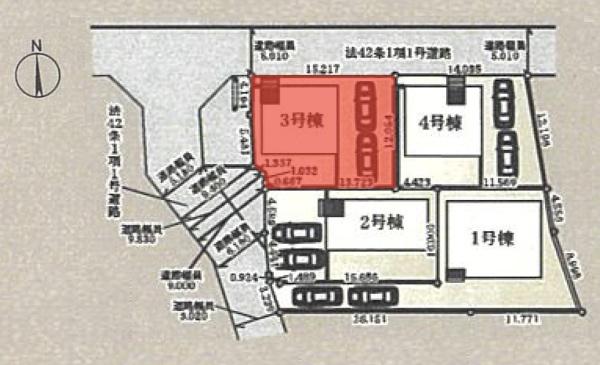 クレイドルガーデン前橋市稲荷新田町第３　３号棟