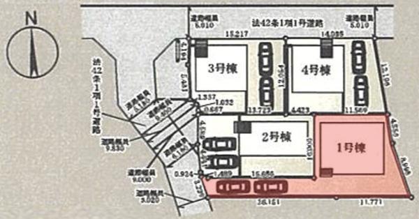 クレイドルガーデン前橋市稲荷新田町第３　１号棟