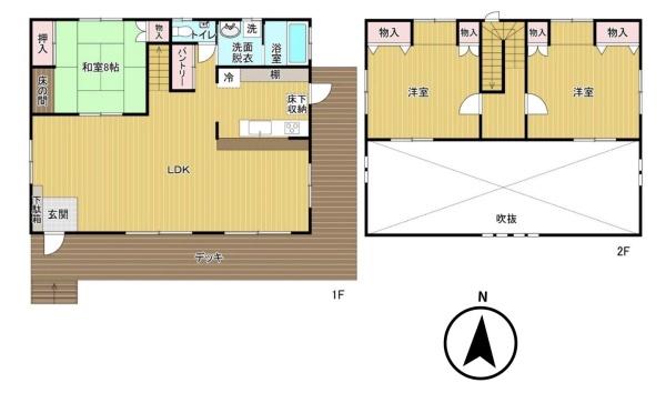 前橋市粕川町膳中古住宅