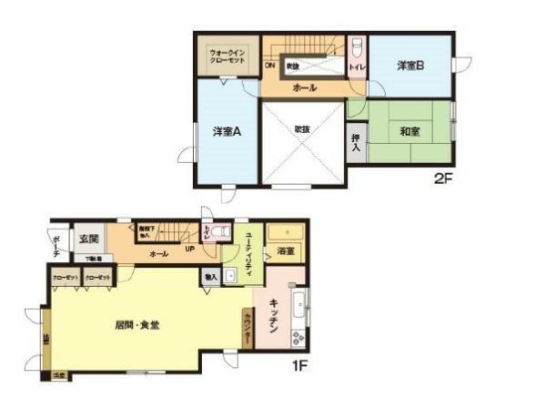 稲穂4条3丁目　～明るい吹抜のある戸建～