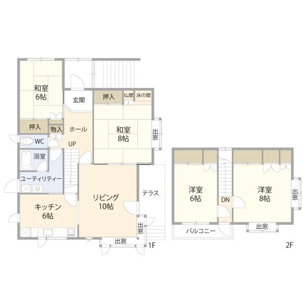 前田8条9丁目　戸建　4LDK