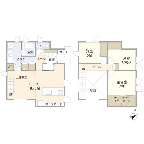 八軒9条西10丁目　一条工務店　戸建て
