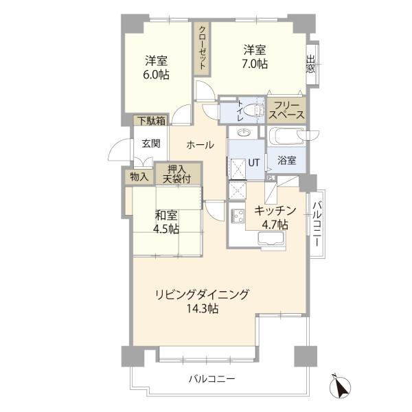 エクセルシオール新札幌スリーコート　令和6年6月リフォーム