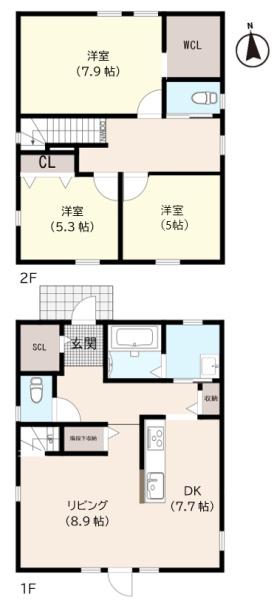 あいの里3条6丁目　戸建