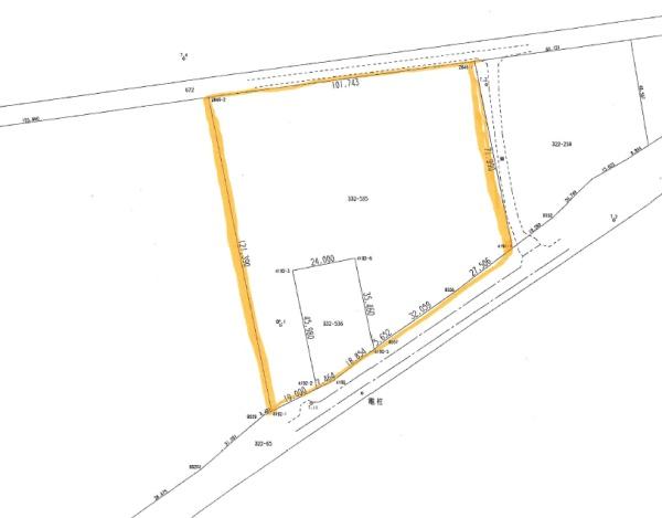 京極町字川西　約3000坪　土地