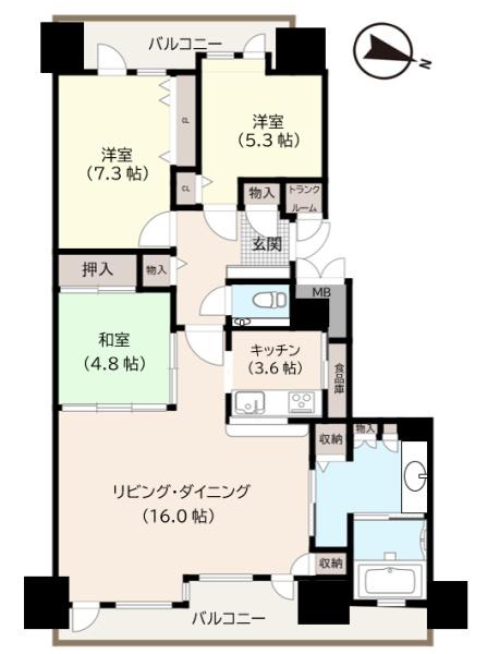 ベイシティガーデン小樽サイドＤ