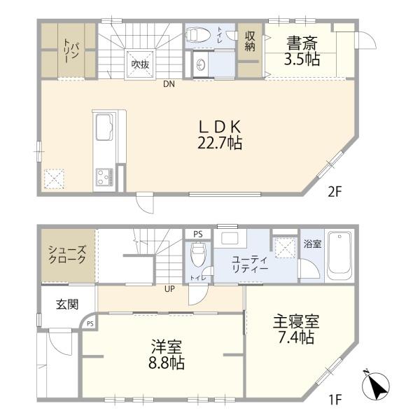 札幌市手稲区西宮の沢一条４丁目の中古一戸建