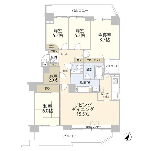 パルグラーサ札幌スクエアB棟