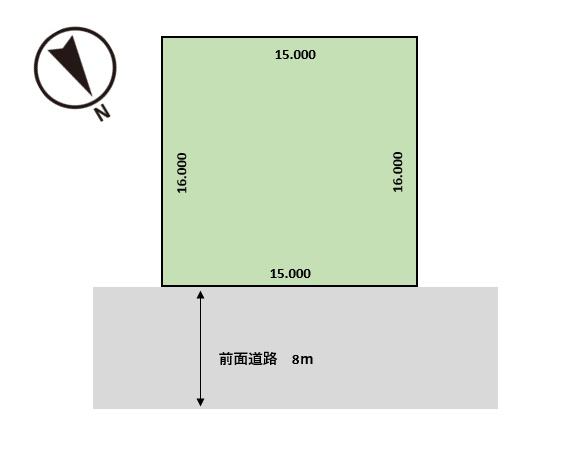 北野4条5丁目　土地