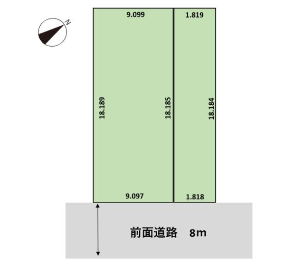 稲穂3条6丁目　土地