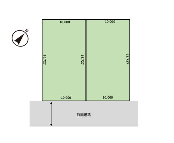 篠路2条1丁目　土地