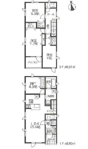 曙3条3丁目　新築戸建　1号棟