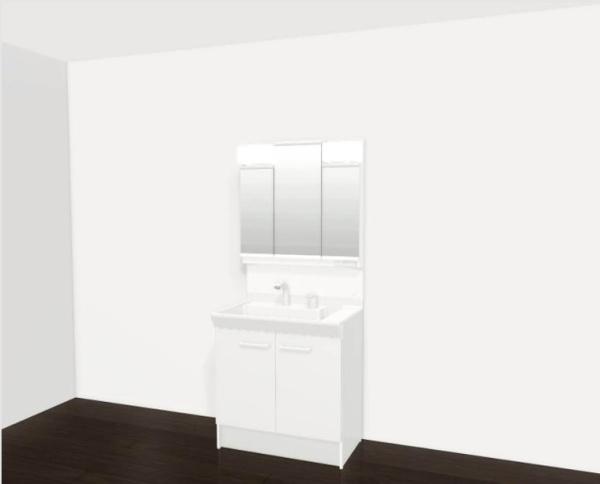 札幌市北区西茨戸二条1丁目の中古一戸建て(洗面台・洗面所)