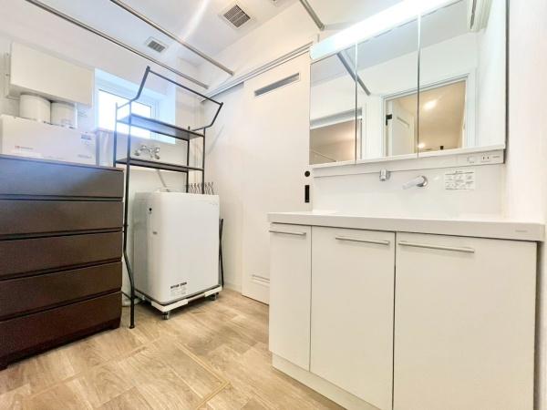 札幌市北区新川七条16丁目の中古一戸建て(洗面台・洗面所)