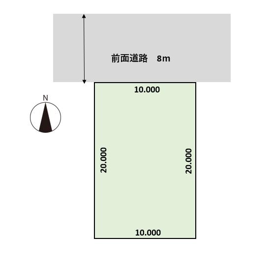 曙4条3丁目　土地