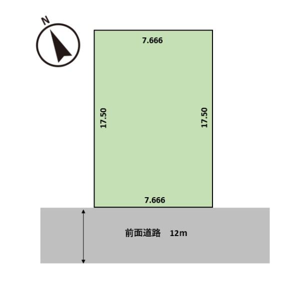 前田10条10丁目　土地　～建築条件なし～