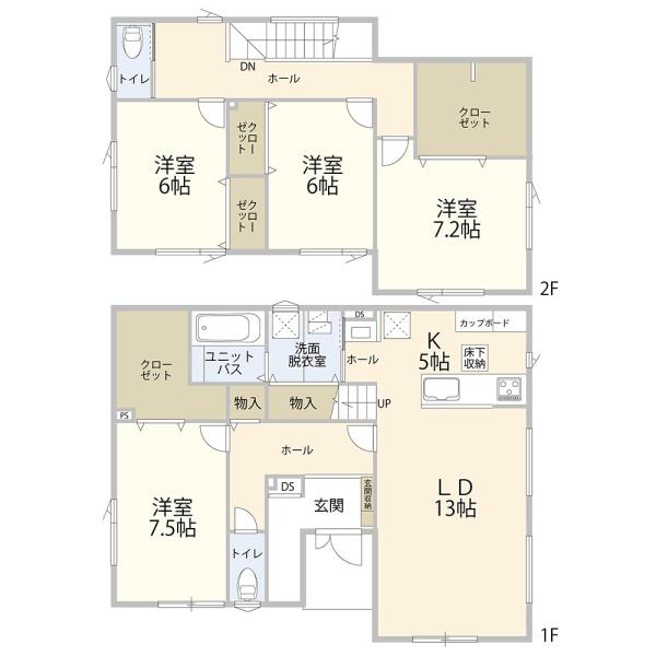 札幌市北区篠路町上篠路の中古一戸建