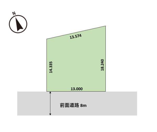 星野町　土地　建築条件無し