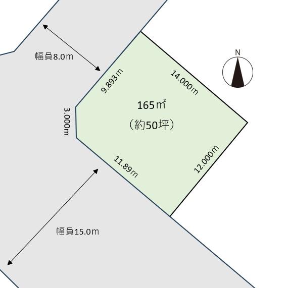 札幌市西区発寒十二条１１丁目の土地
