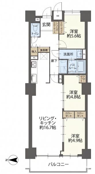 ハウスオブリザ平岸通弐番館