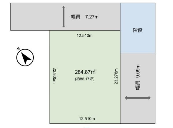 小樽市豊川町　土地