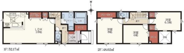 札幌市手稲区星置4期GRAFARE戸建1号棟