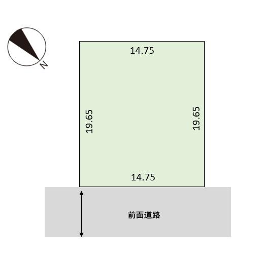 屯田四条四丁目　土地