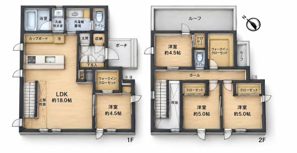 江別市大麻桜木町の中古一戸建て