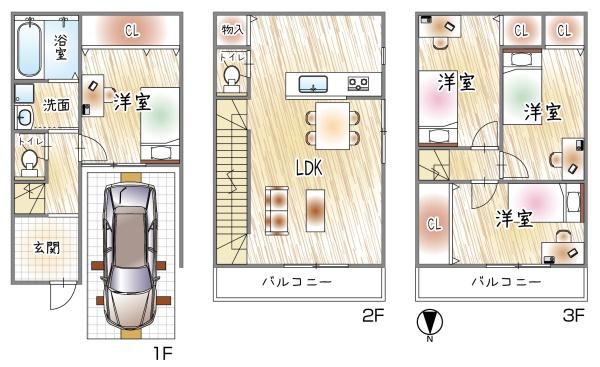 大阪市鶴見区今津中１丁目の中古一戸建